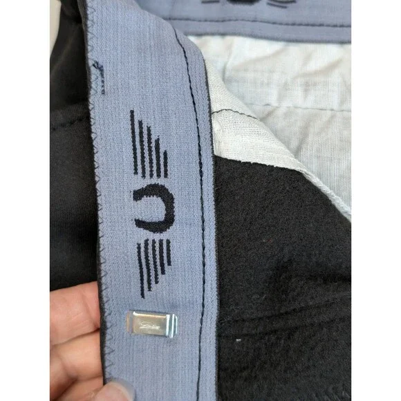 Tuff Rider Men's Patrol UnifleeceBreeches Size 28 Black Equestrian NWT